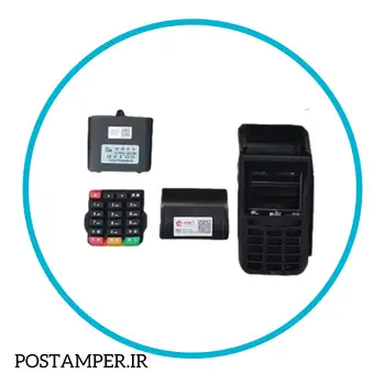 قاب زیر و رو+کیپد+در پرینتر+در پشت+غلتک 