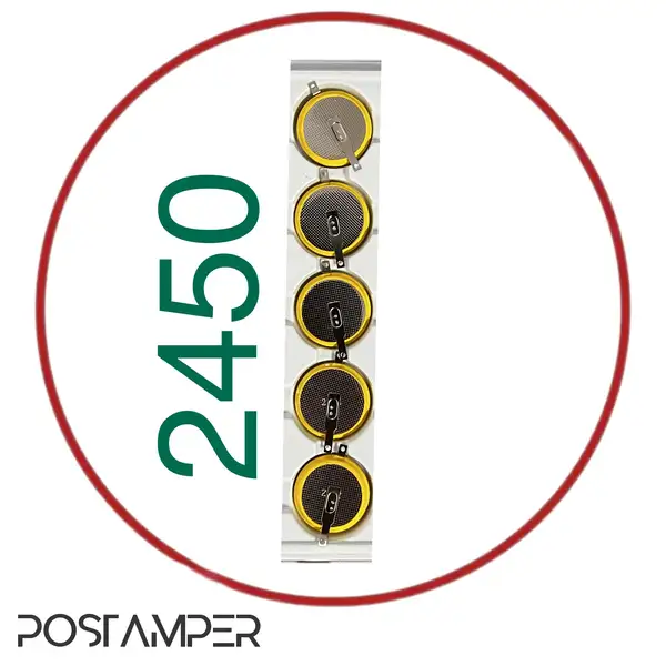 (بسته 5 تایی) باتری بکاپ پلیت فابریکی