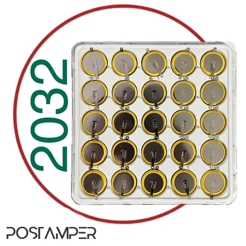 (بسته 25 تایی) باتری بکاپ پلیت فابریکی 