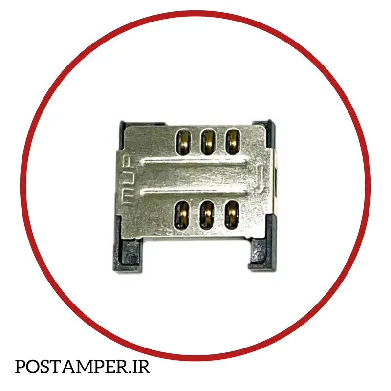 سوکت سیم کارت یک طبقه AMP 8200 gallery0