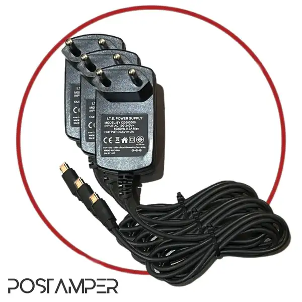 شارژر (5 ولت 2 آمپر،Micro USB) S910/S910MINI/G2/ME31/675/D200/D220/D180/S920/A920/A920PRO/H9/H919/P1000/P90/SP630/P63